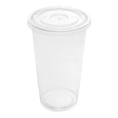 Karat Earth 32oz PLA Eco-Friendly Cup (107mm), Clear – 300 ct, KE-KC32