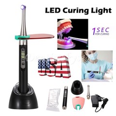 Dental LED Curing Light Cure Lamp Wireless Cordless Resin Woodpecker Style LA