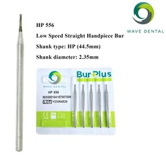 US Wave Dental Carbide Straight Fissure Surgical HP Burs For Low Speed Straight