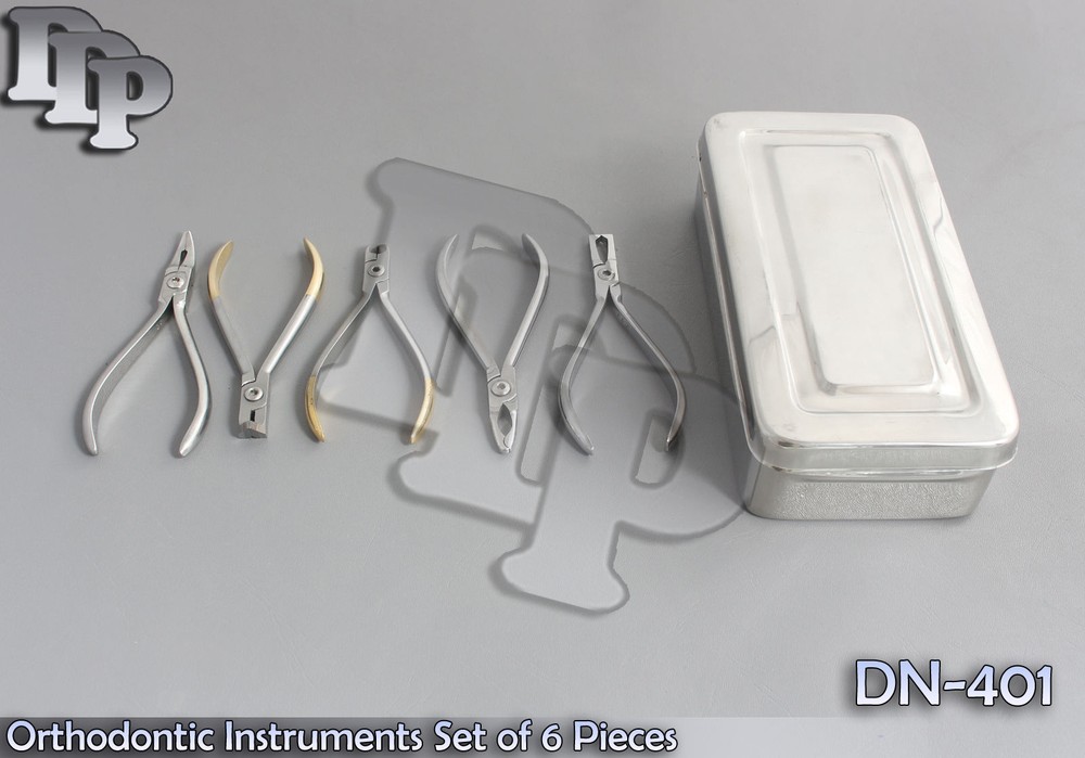 Orthodontic Instruments Set of 6 Pieces DN-401