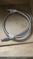 ITS Liquid Cylinder Hose 1/4 MNPT X 6 Ft Cryogenic Ultraflex Hose G2U