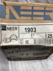 NEER ELECTRICAL FITTING 1903 1″ *Box of 25* NOS #4013X115SI
