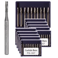 FG 557 Carbide Burs – Friction Grip for High-Speed Handpieces, Type