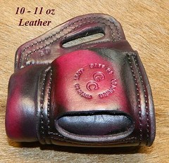 Gary C’s Avenger “XH” OWB Left Hand HOLSTER Sig Sauer P229 Heavy Leather