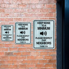Portrait Round Plus Keep Noise To A Minimum Please Respect Our Neighbors