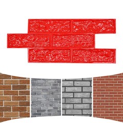 Concrete Wall Formwork Stamp Cement Textured Slate Pad for Concrete Decorative