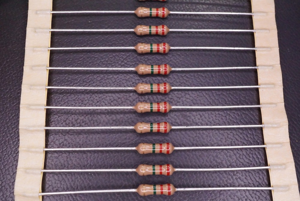 Lot of 100 CF12JT2M20 SEI Carbon Film Resistor 2.2M Ohm 5% 500mW 1/2W Axial NOS