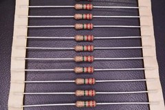 Lot of 100 CF12JT2M20 SEI Carbon Film Resistor 2.2M Ohm 5% 500mW 1/2W Axial NOS