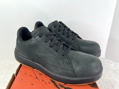 Red Wing Worx Nitro Oxford Steel Toe Black Leather Safety Shoe 5146 Womens 7.5 W