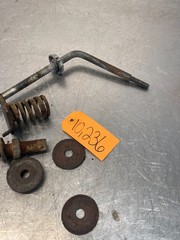 1980 International IH 484 Tractor Throttle Lever & Hardware