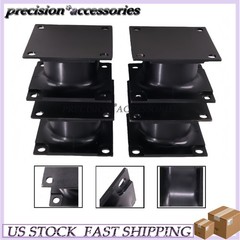 4PCS Vibratory Plate Compactor Rubber Isolator Shock Mount For Bobcat PCF64