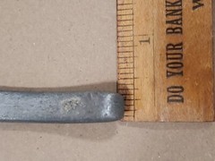 Vintage GOLDBLATT Masonry Bricklayer Skate Wheel Joint Raker Tool Aluminum – 9″