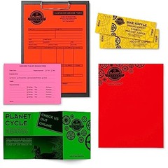 Bright Color Paper, Wausau Astrobrights, Letter Paper Size, 24 Lb, Assorted