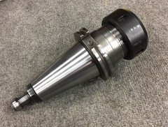 TECHLEADER CAT50 TG150 Collet Chuck + 1.25″/32mm Collet + HAAS TSC Ret’n Knob