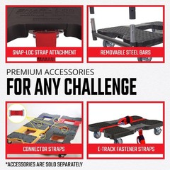 Heavy Duty Moving Dolly 4 Wheels 1 500 lb OPS Dollies for Moving Cargo