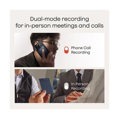 Plaud Note AI Voice Recorder, AI Note Taking Device, Transcribe & Summarize, …