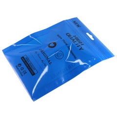 100/200/500 Flat Zipper Seal Lock Bags for Mobile Accessories Repackaging Pouch