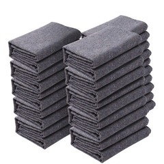 KFFKFF 72″ x 54″ Recycled Cotton Moving Blankets (12-Pack)