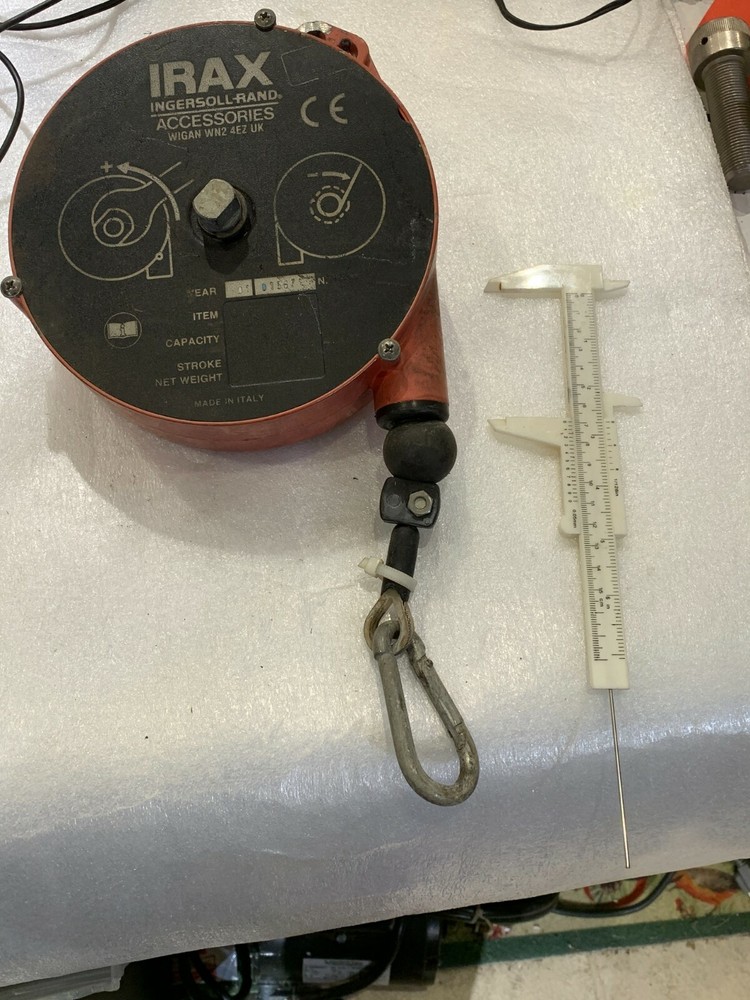 Ingersoll-Rand IRAX Heavy Duty Tool Balancer 0.4-1kg 1600mm P/N WIGAN WN2 4EZ UK