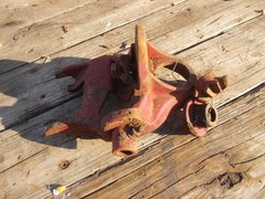 International IH grain drill planter bracket w/ drive gear sprocket 3569AB