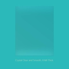 100 Pack 8mil PVC Clear Binding Presentation Covers, Letter Size, 8.5 x 11 In…