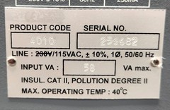 Global Specialties Instruments 10 MHz Pulse Generator 4010 115 VAC No Power