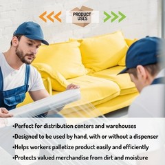 STRONG ROLLS CLEAR PALLET STRETCH SHRINK WRAP PACKING CLING FILM