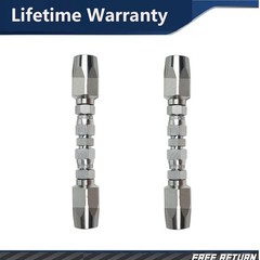 2x Hydraulic Hose Repair Kits – 1/4 ID 2-Wire Hose Reusable Field Repair Fitting