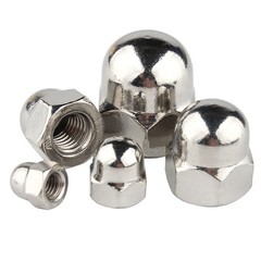 M3 M4 M5 M6 M8 M10 M12 Cap Acorn Dome Nuts Hex Nut A2 Stainless Steel DIN 1587