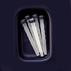 20Pc Dental Endo Fiber Posts Quartz root canal pins Resin Glass Screw Pile Posts