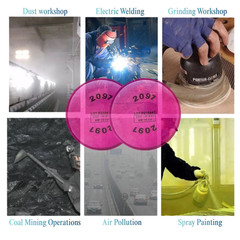 2097 P100 Particulate Filter For Filter Retainer Respiratory Protection