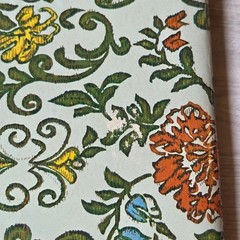 Vintage 60s 70s Telephone Address Book Retro Country Floral UNUSED