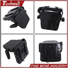 Findmall Universal Lawn Mower Forklift Tractor Seat W/ Sliding Track Armrest
