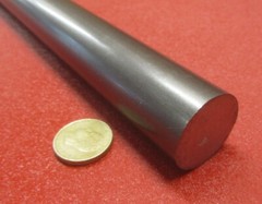 4140 Alloy Steel CF Rod, 1 1/4″ Diameter +/-.007″ x 3 Ft Length