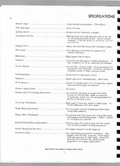 IH International 56 Two Row Planter Operators Owners Manual