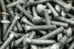 5/16″-18 X 2-1/2″ Galvanized Carriage Bolts, Hex Nuts & Lock Washers Assembly