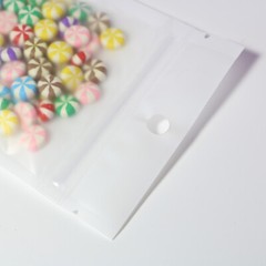 New Flat Poly QuickQlick™ Bags Pouches w/ Hang Hole Variety Colors Size