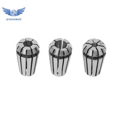 19 Pack Set ER11 Spring Collet Set Er11 A M14 Thread Collet Clamping Nuts