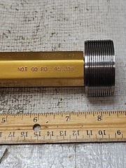 M46 X 1.5-6H ALAMEDA THREAD PLUG GAGE GO NO GO P.D.’S= 45.026 & 45.238