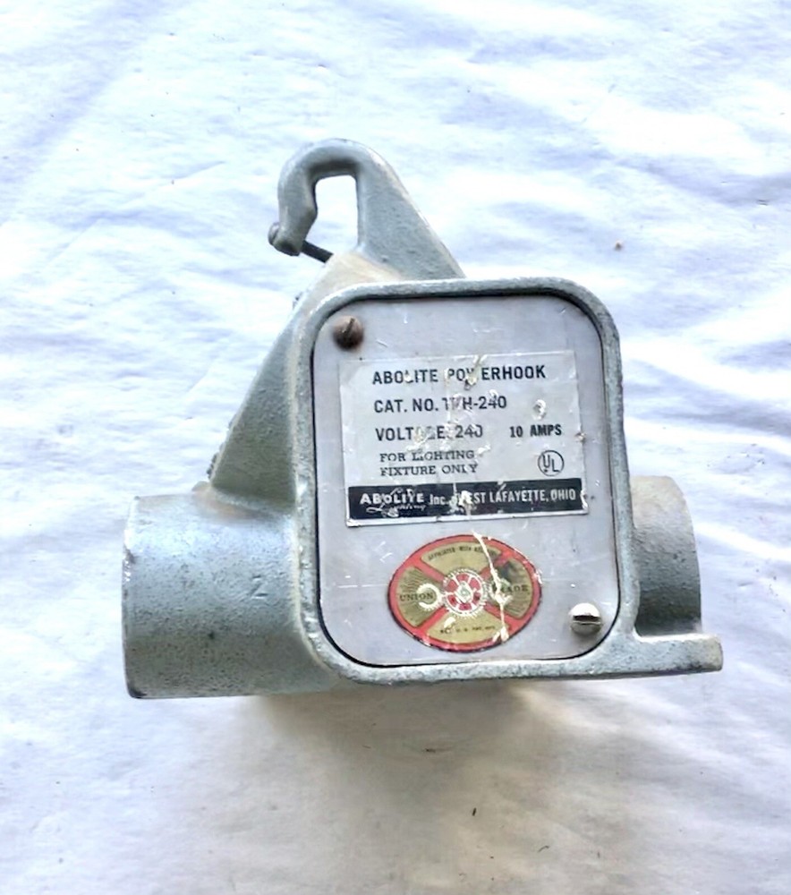 Abolite pendent stem mount high low bay fixture Power Hook PH-240 240v 10a New?