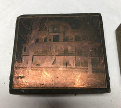 VTG Lot Letter Press Block Stamp Ink Print Type Advertising Wood Copper 2002-23B