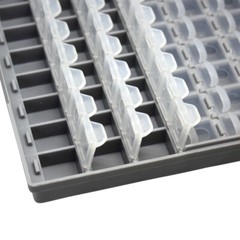 BOX-ALL-144 tiny components surface mount parts Organizer Storage lids