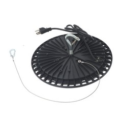 4 Pcs UFO LED 150W High Bay Light Lighting Fixture 18000LM With Hook Safety Rope
