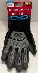 Mechanix Wear Speedknit Impact Protection Gloves 1344881 – Size: S/M – NEW