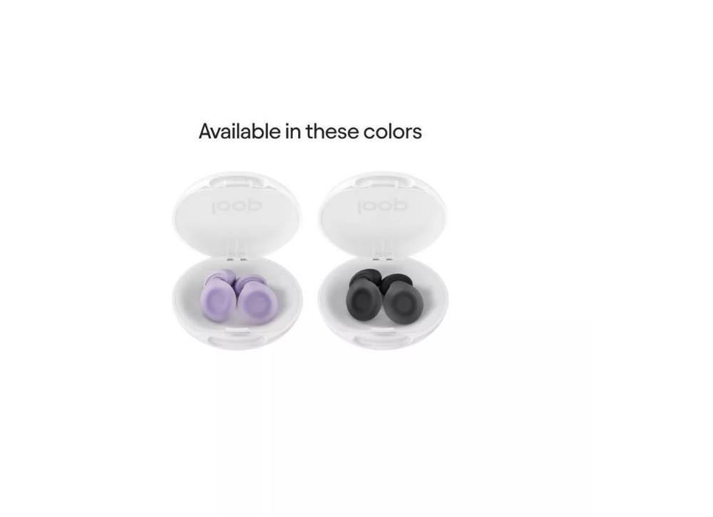 Loop Dream Earplugs for Deep Sleep, Napping and Snoring – Black