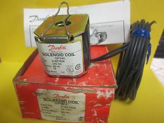 * NEW DANFOSS SOLENOID COIL GP24C 24V. AC 60 Hz. 19 WATTS ……..WL-34
