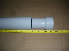 1-1/2″ PVC expansion coupling sch 40 Ipex Scepter EJ-30 O-Ring 25 available