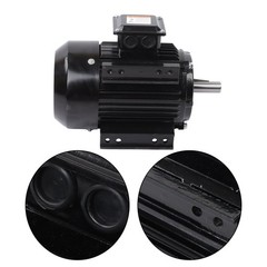 5HP Three Phase Electric Motor 3600 RPM 184T TEFC 230/460V 60Hz Industrial