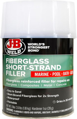 J-B Weld Quart – Fiberglass Short-Strained Filler