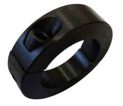 1-1/4″ Double Split Shaft Collar – Black Oxide – 2 Pack